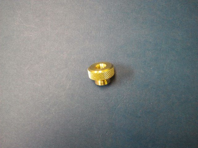 N76500 Knurled nut (brass) for weight rod