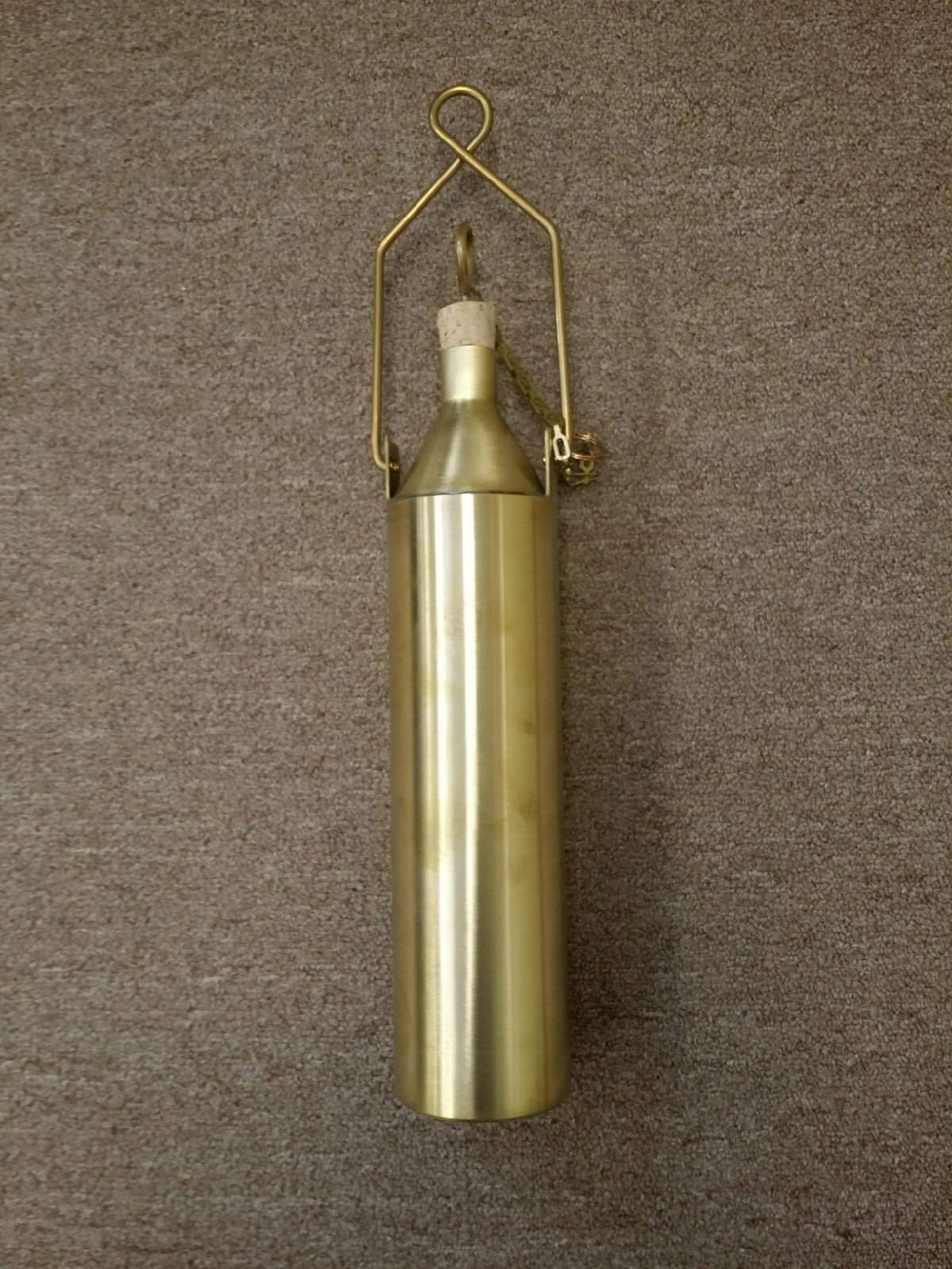Brass Sampler, 1 Quart, 1-1/2" neck