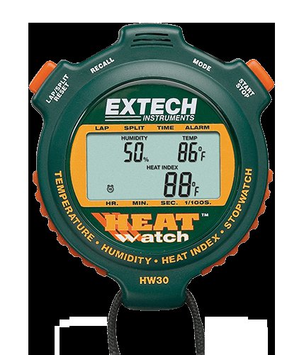  HeatWatch™ Humidity/Temperature Stopwatch (Clearance)