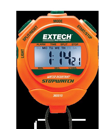 Stopwatch/Clock with Backlit Display (Clearance) Model 365515
