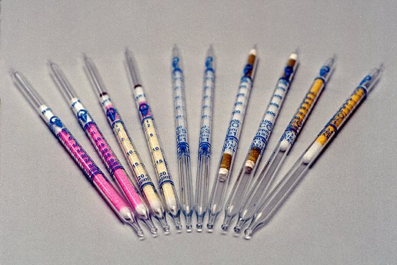 72L Ethyl Mercaptan GASTEC Tubes, 0.2-75 ppm